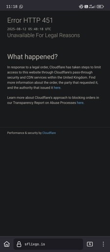Getting blocked accessing a site by default