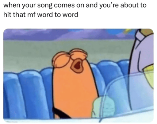 it hits different when you havent even heard it in years